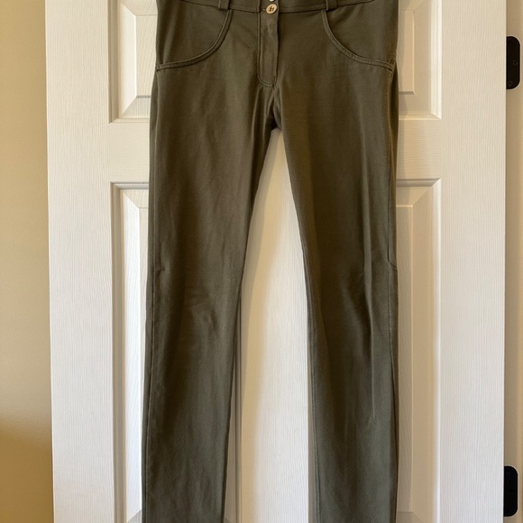 Freddy leggings - WRUP mid waist - military green 8/Large - Picture 5 of 7